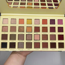 Load image into Gallery viewer, 32 Color Eyeshadow Palette - Matte and Shimmers With Lipgloss