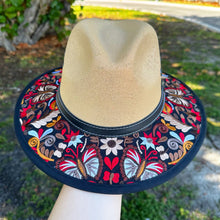 Load image into Gallery viewer, Little Butterflies Embroidered Sombrero