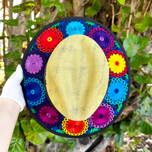 Full of Colors Embroidered Sombrero