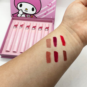 Mel Set of 6 Matte Liquid Lipsticks