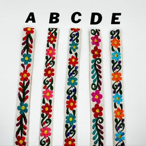 Artisanal Embroidered Lanyard (22 inches Long)