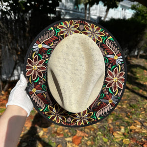 Abriana Embroidered Sombrero
