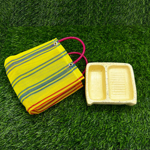 Mini Lavaderitos with Mini Mercadito Bag - Brush Cleaner