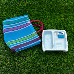 Mini Lavaderitos with Mini Mercadito Bag - Brush Cleaner