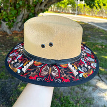 Load image into Gallery viewer, Little Butterflies Embroidered Sombrero