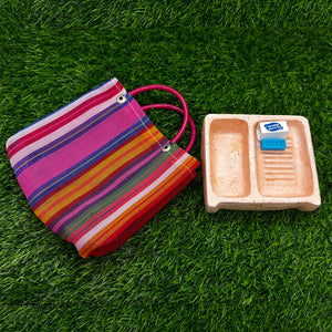 Mini Lavaderitos with Mini Mercadito Bag - Brush Cleaner