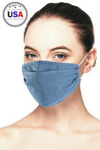 Load image into Gallery viewer, Denim 3D Reusable Face Mask