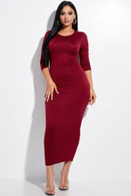 Load image into Gallery viewer, Moriah Midi Dress With Back Cut Out