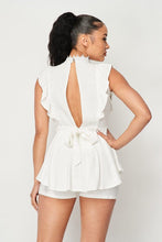 Load image into Gallery viewer, Flirty Lace Front Romper