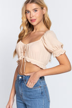 Load image into Gallery viewer, Laura Short Sleeve Crop Top