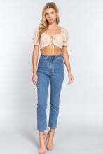 Load image into Gallery viewer, Laura Short Sleeve Crop Top