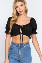 Load image into Gallery viewer, Laura Short Sleeve Crop Top