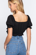 Load image into Gallery viewer, Laura Short Sleeve Crop Top