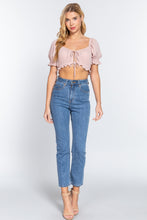 Load image into Gallery viewer, Laura Short Sleeve Crop Top