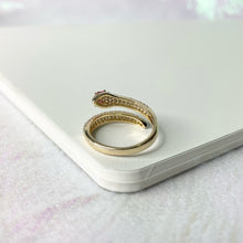 Load image into Gallery viewer, Rhinestone Snake Ring