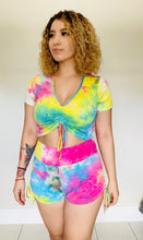 Load image into Gallery viewer, Tie Dye Baddie Two Piece Set