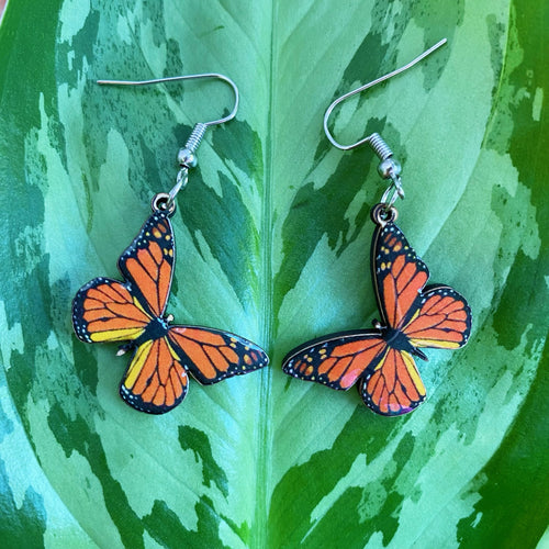 Monarch Butterfly Earrings