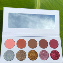 Load image into Gallery viewer, NellyNay Matte &amp; Glitter Eyeshadow Palette