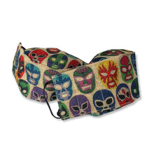 Load image into Gallery viewer, Lucha Libre Print Artisanal Face Mask
